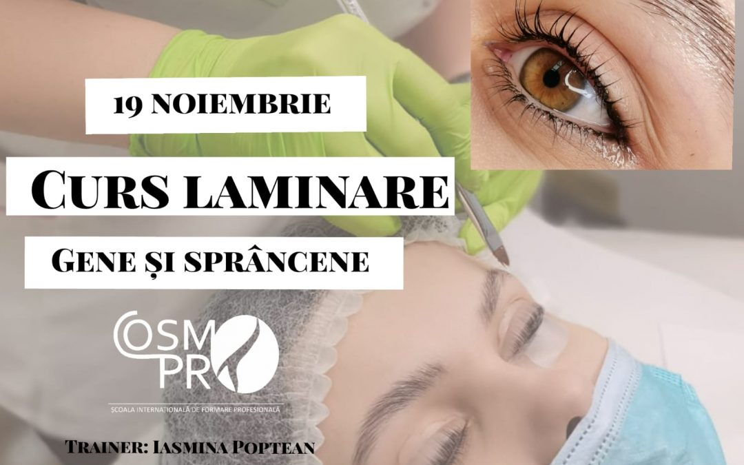 Curs laminare gene si sprancene